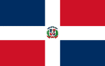 National flag of Dominican Republic